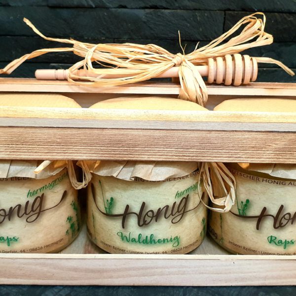 3er Set Honig Raps/Wald – Bild 2